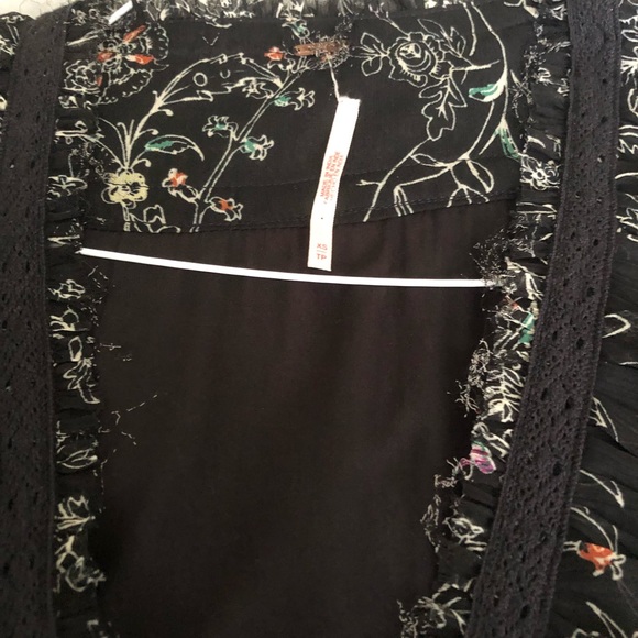 Free People Cassis Printed Chiffon Dress - Picture 11 of 13